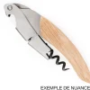 Tire-bouchon sommelier Ligne W Origine manche en chêne finition bois