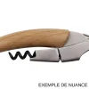 Tire-bouchon sommelier Ligne W Signature manche en chêne