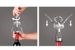 Tire-bouchon Vacu Vin à ailettes