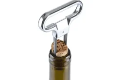 Tire-bouchon Vacu Vin à double lame - Idéal bouchons abîmés