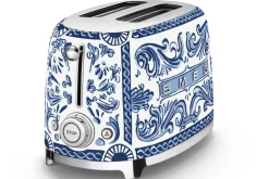 Toaster SMEG 2 tranches Dolce & Gabbana Blu Mediterraneo