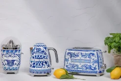 Toaster SMEG 2 tranches Dolce & Gabbana Blu Mediterraneo