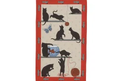 Torchon de cuisine Beauvillé Chat-Pitre fabriqué en France 50x80cm
