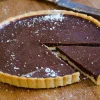 Tourtière ronde cannelée Gobel anti-adhérent fond fixe - Diamètre 28cm
