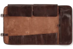 Trousse artisanale en cuir pleine fleur Witloft Buffalo Collection 17 emplacements