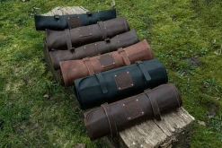 Trousse artisanale en cuir pleine fleur Witloft Buffalo Collection 9 emplacements