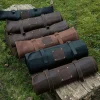 Trousse artisanale en cuir pleine fleur Witloft Buffalo Collection 5 emplacements