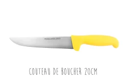 Trousse 6 couteaux de boucher + 1 fusil Pradel Excellence