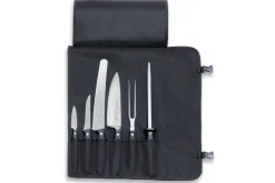 Trousse de chef 4 couteaux de cuisine DICK + 2 ustensiles acier inox