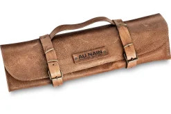 Trousse en cuir 5 couteaux de cuisine Au Nain Bistronome
