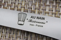 Trousse en cuir 5 couteaux de cuisine Au Nain Bistronome