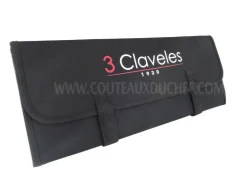 Trousse pour 6 couteaux de cuisine 3 Claveles