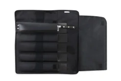 Trousse vide CHEF ROLL haut de gamme pour 10 couteaux et ustensiles - Noir