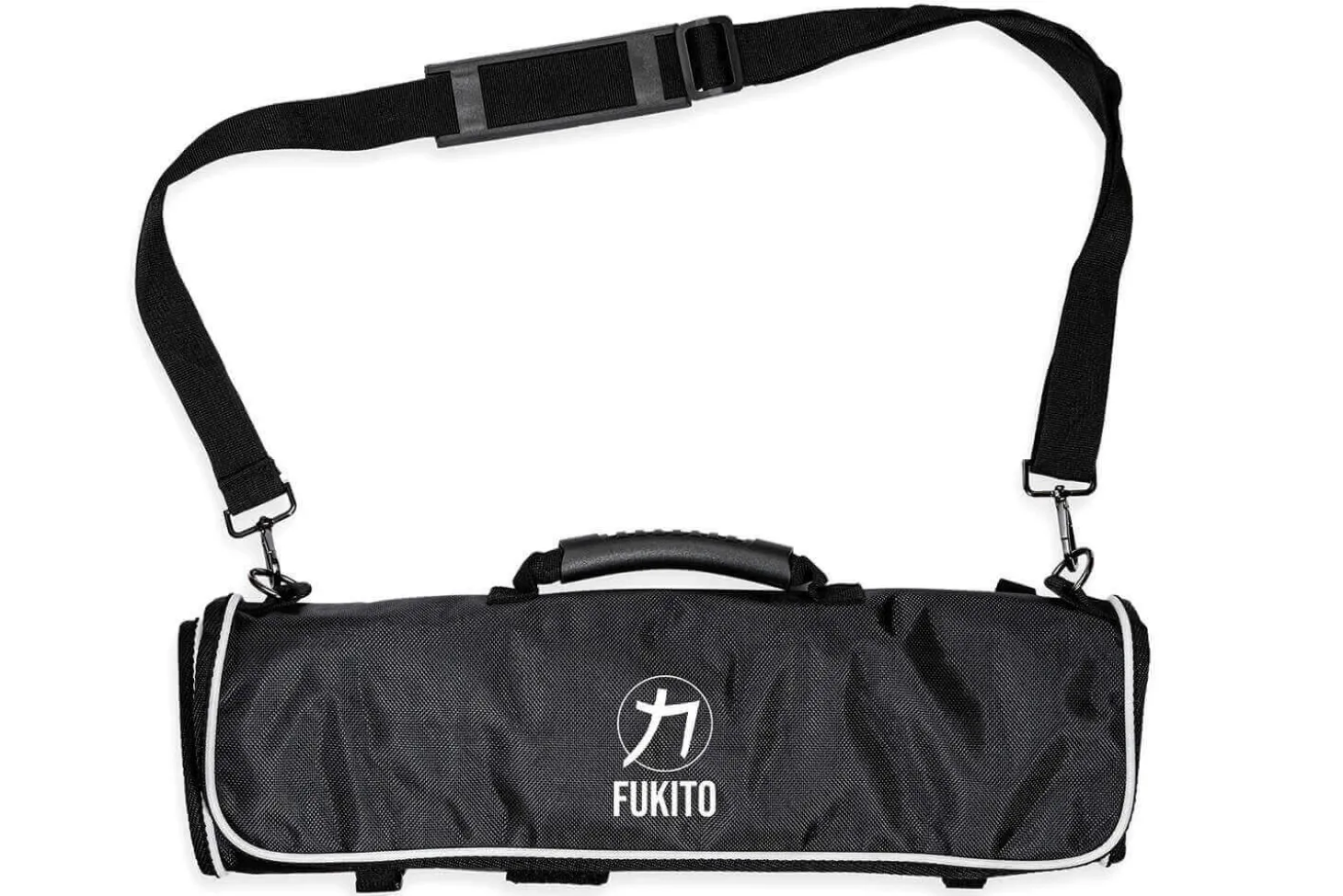 Trousse vide Fukito pour 9 couteaux et ustensiles + 2 poches de rangement