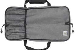 Trousse vide grise 5 emplacements en bouteille recyclée Messermeister Preservation