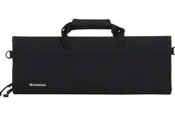 Trousse vide noire 12 emplacements en bouteille recyclée Messermeister Preservation