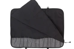 Trousse vide noire 12 emplacements en bouteille recyclée Messermeister Preservation
