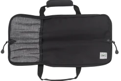Trousse vide noire 5 emplacements en bouteille recyclée Messermeister Preservation