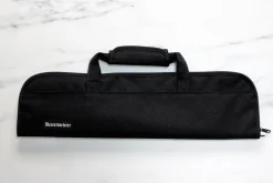 Trousse vide noire 5 emplacements en bouteille recyclée Messermeister Preservation