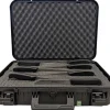 Valise à couteaux Ambrogio Sanelli Caravel Compact 9 couteaux Supra + 5 accessoires