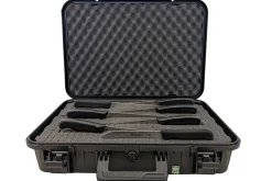 Valise à couteaux Ambrogio Sanelli Caravel Compact 9 couteaux Supra + 5 accessoires