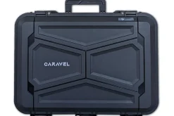 Valise à couteaux Ambrogio Sanelli Caravel Compact 9 couteaux Supra + 5 accessoires