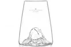 Verre à spiritueux long Alaskan Maker Topographic Pic du Midi en verre cristallin