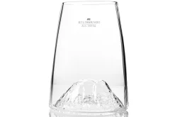 Verre à spiritueux long Alaskan Maker Topographic Kilimanjaro en verre cristallin
