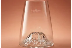 Verre à spiritueux long Alaskan Maker Topographic Kilimanjaro en verre cristallin