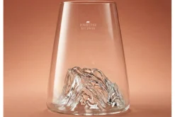Verre à spiritueux long Alaskan Maker Topographic Zugspitze en verre cristallin