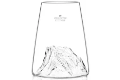 Verre à spiritueux long Alaskan Maker Topographic Zugspitze en verre cristallin