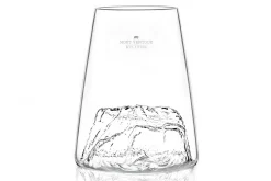 Verre à spiritueux long Alaskan Maker Topographic Mont Ventoux en verre cristallin