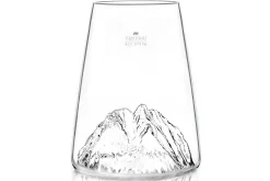 Verre à spiritueux long Alaskan Maker Topographic Canigou en verre cristallin
