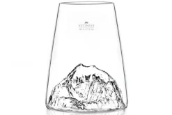Verre à spiritueux long Alaskan Maker Topographic Watzmann en verre cristallin