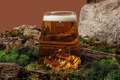Verre à spiritueux long Alaskan Maker Topographic Fitz Roy en verre cristallin