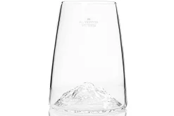 Verre à spiritueux long Alaskan Maker Topographic Vésuve en verre cristallin