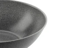 Wok antiadhésif Ballarini Salina 30cm en aluminium