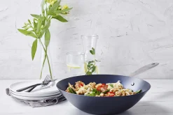 Wok Beka Maestro 31cm antiadhérent en acier carbone