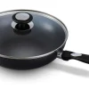 Wok Beka Pro Induc 28cm revêtement céramique antiadhérent + couvercle en verre