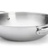Wok De Buyer Affinity 32cm en acier inoxydable 5 ply