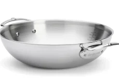 Wok De Buyer Affinity 32cm en acier inoxydable 5 ply