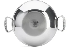 Wok De Buyer Affinity 32cm en acier inoxydable 5 ply