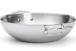 Wok De Buyer Affinity 32cm en acier inoxydable 5 ply