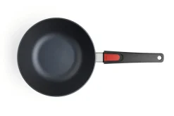 Wok Woll Diamond Lite en fonte d'aluminium manche amovible polymère