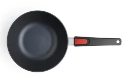 Wok Woll Diamond Lite en fonte d'aluminium manche amovible polymère