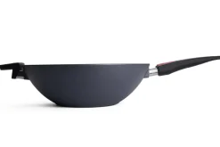 Wok Woll Diamond Lite en fonte d'aluminium manche amovible polymère 34cm