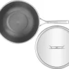Wok Zwilling Peak Ceraforce® HyCoat en inox et revêtement céramique avec couvercle en verre 30cm